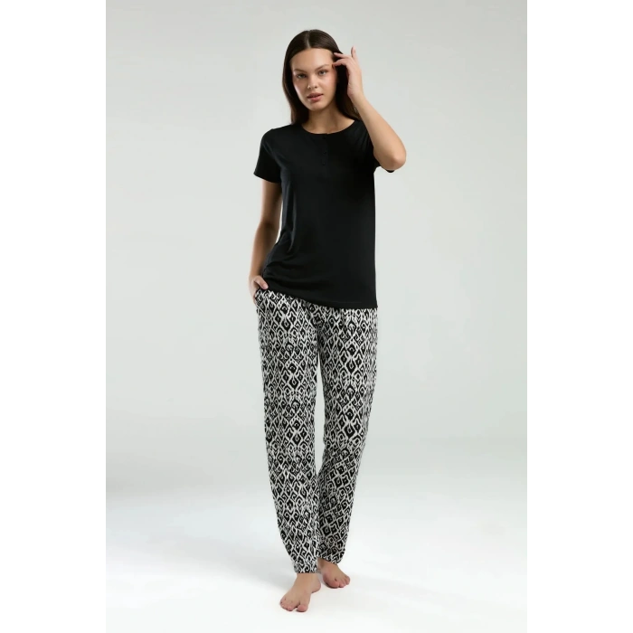 ARNETTA KADIN İKİLİ TAKIM - siyah