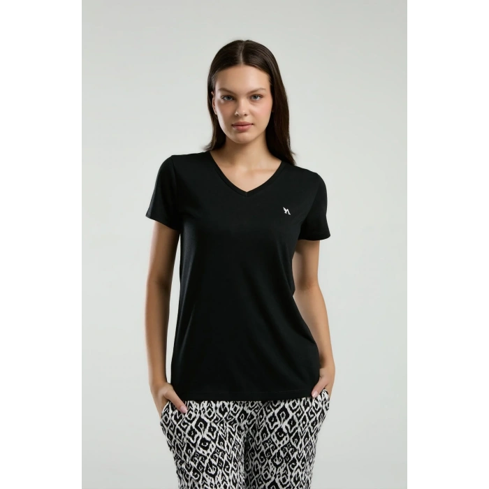 ARNETTA KADIN İKİLİ TAKIM - siyah