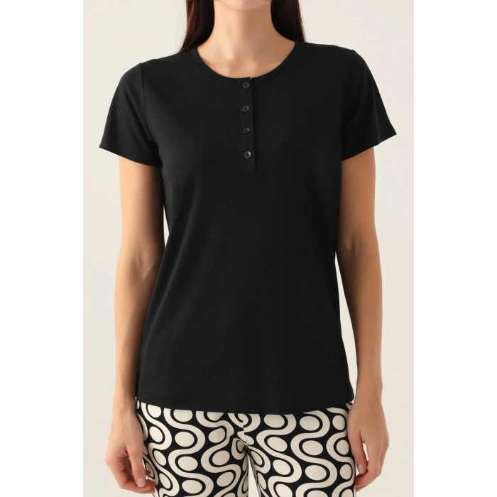 ARNETTA KADIN İKİLİ TAKIM - SİYAH