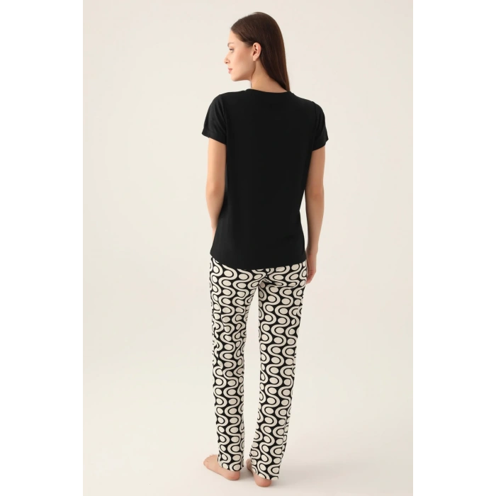 ARNETTA KADIN İKİLİ TAKIM - SİYAH