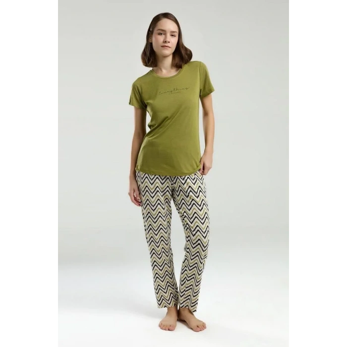 ARNETTA KADIN İKİLİ TAKIM - YAĞ YEŞİLİ