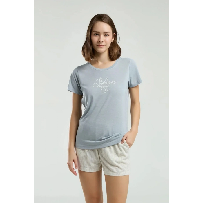 ARNETTA KADIN ŞORT TAKIM - SOFT YEŞİL