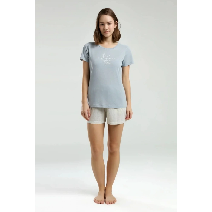 ARNETTA KADIN ŞORT TAKIM - SOFT YEŞİL