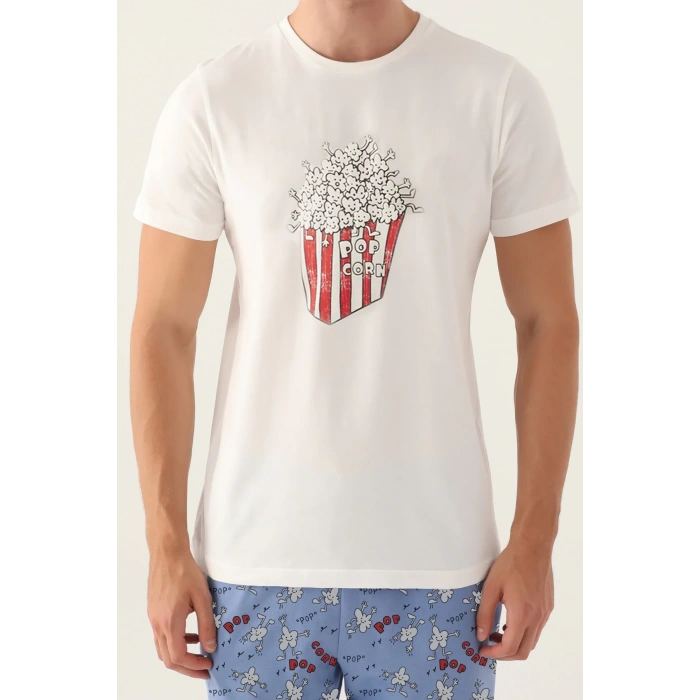 BABA OĞUL BERMUDA TAKIM - KREM