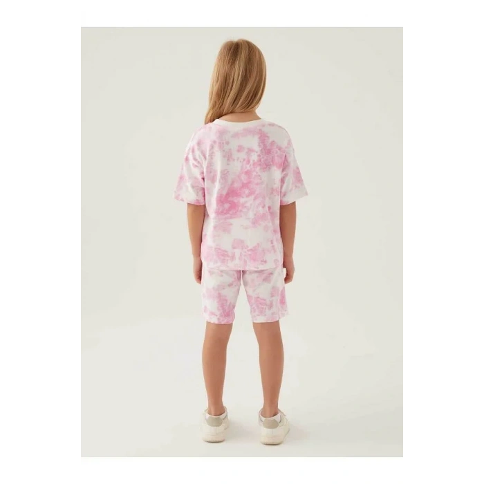 BARBIE KIZ ÇOCUK BERMUDA TAKIM - ORKİDE