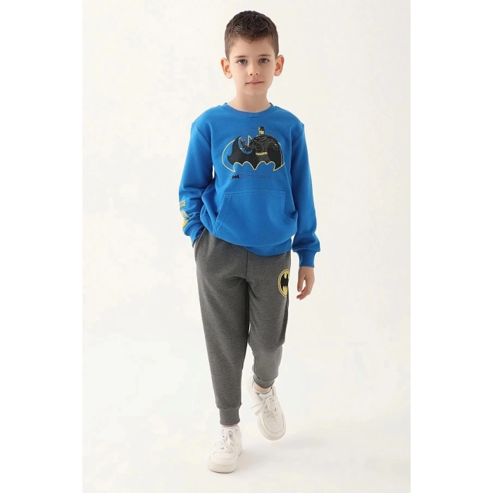 BATMAN ERKEK ÇOCUK EŞOFMAN TAKIMI - COBALT