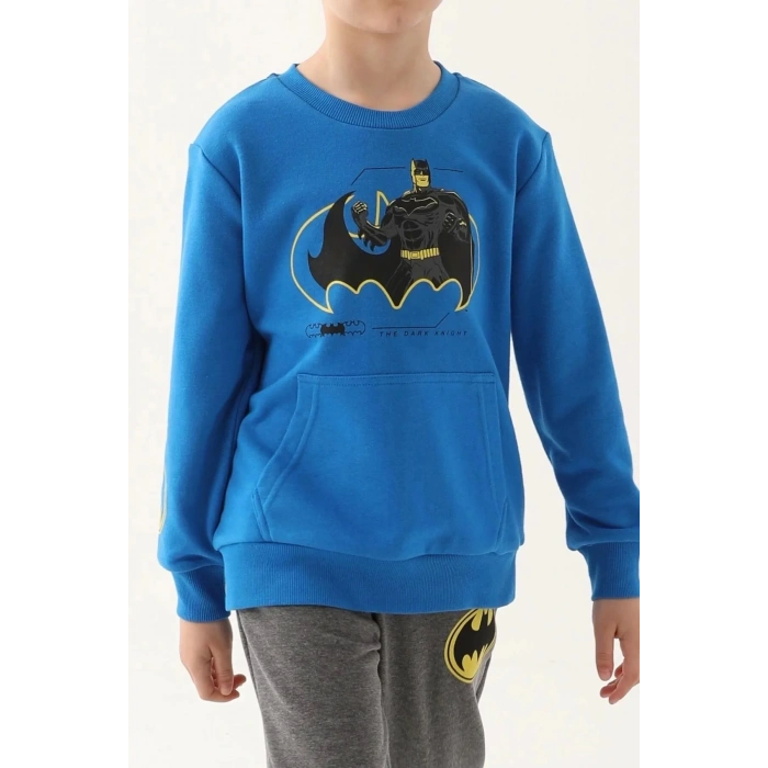 BATMAN ERKEK ÇOCUK EŞOFMAN TAKIMI - COBALT