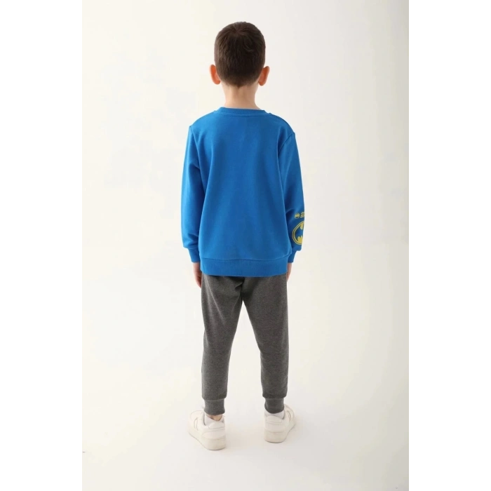 BATMAN ERKEK ÇOCUK EŞOFMAN TAKIMI - COBALT