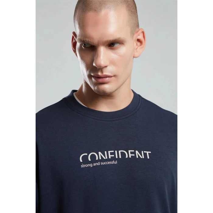 Benmanaj Erkek Haki Sweatshirt - LACİVERT