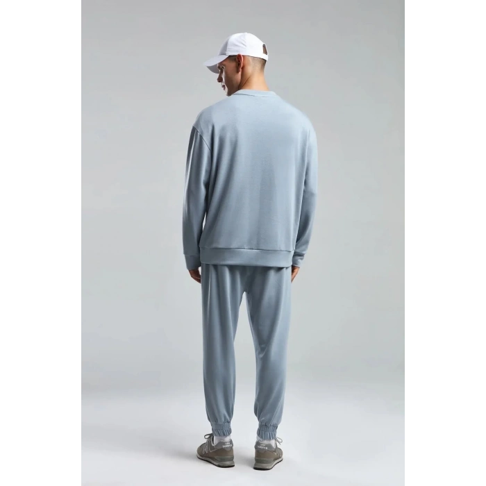 Benmanaj Erkek Haki Sweatshirt - MAVİ