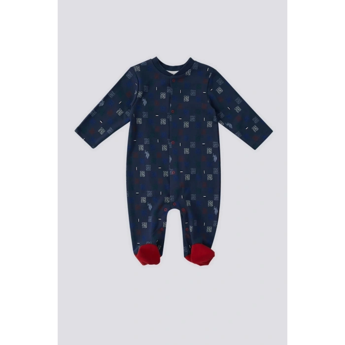 ERKEK BEBEK PATİKLİ TULUM - KOYU İNDİGO