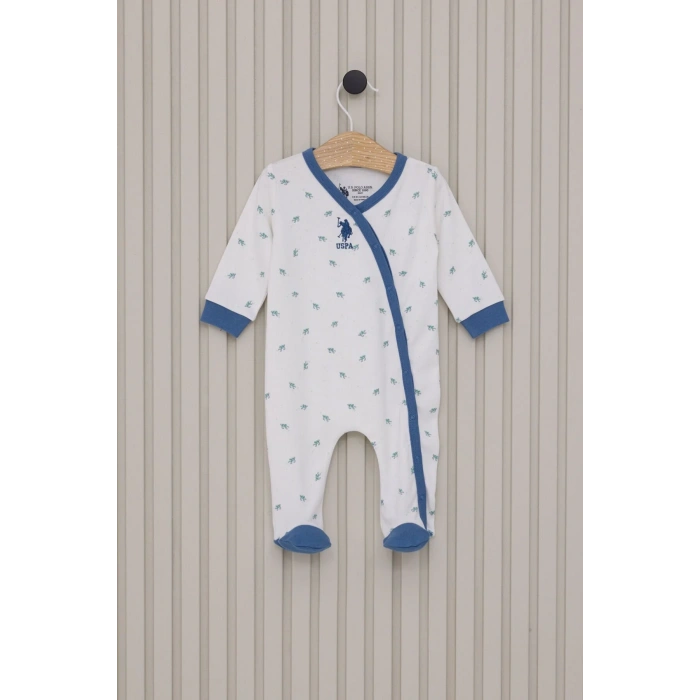 ERKEK BEBEK PATİKLİ TULUM - KREM