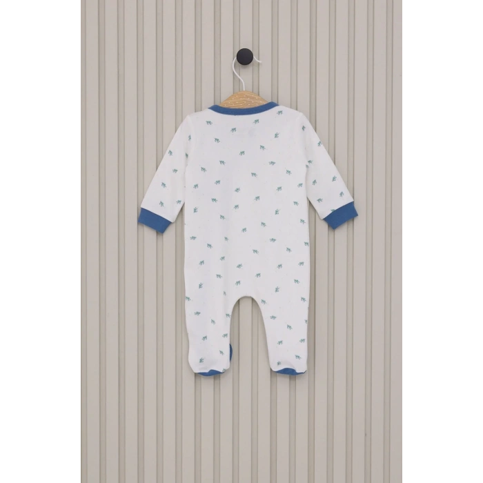 ERKEK BEBEK PATİKLİ TULUM - KREM