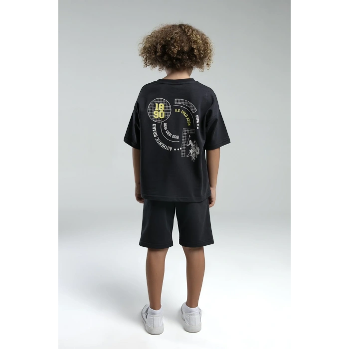 ERKEK ÇOCUK BERMUDA TAKIM - ANTRASİT