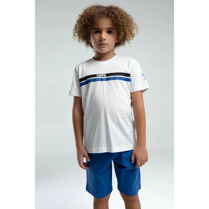 ERKEK ÇOCUK BERMUDA TAKIM - Beyaz