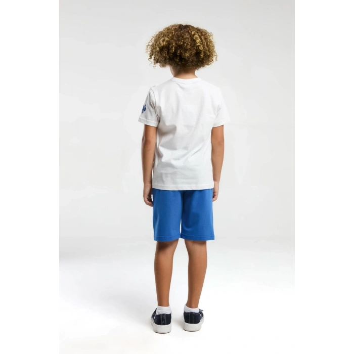 ERKEK ÇOCUK BERMUDA TAKIM - Beyaz