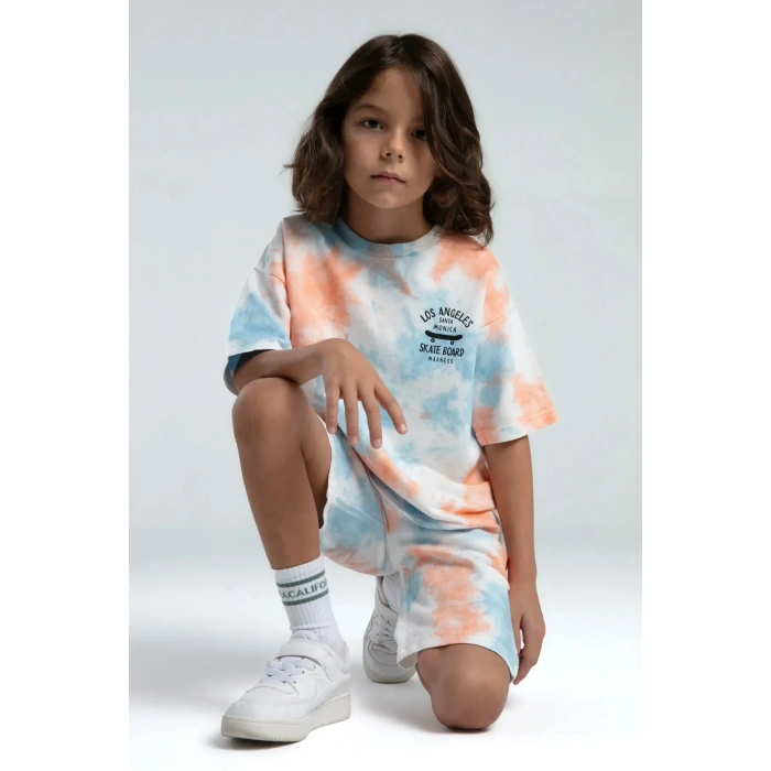 ERKEK ÇOCUK BERMUDA TAKIM - Beyaz