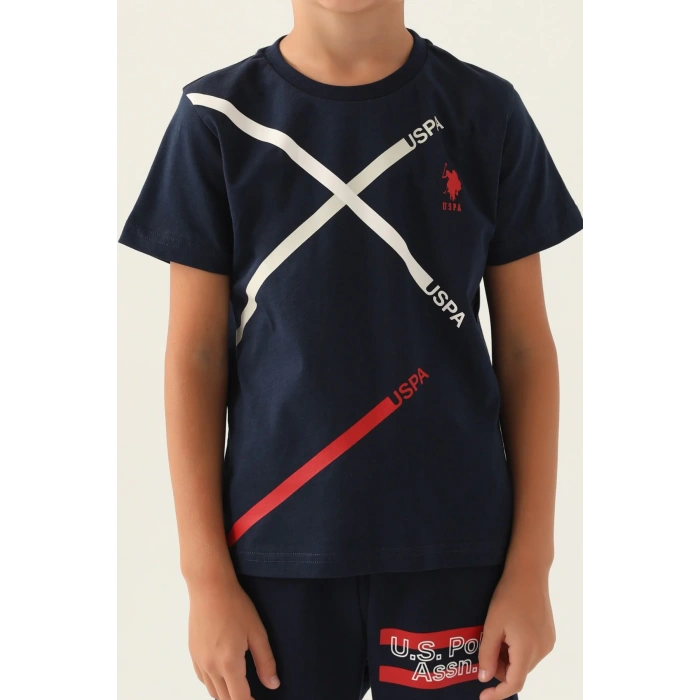 ERKEK ÇOCUK BERMUDA TAKIM - LACİVERT