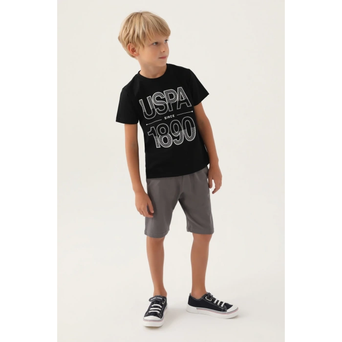 ERKEK ÇOCUK BERMUDA TAKIM - SİYAH