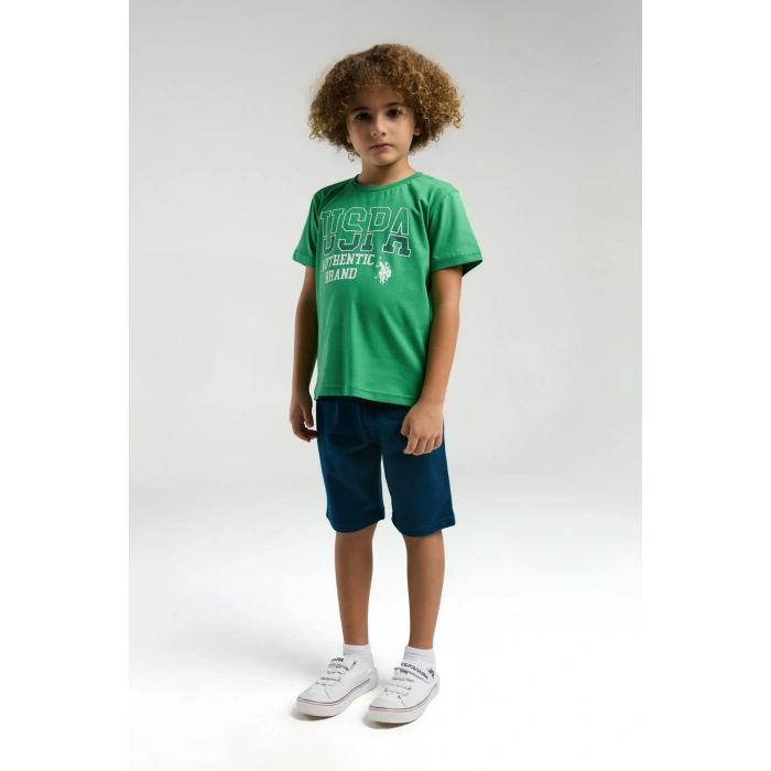 ERKEK ÇOCUK BERMUDA TAKIM - Yeşil