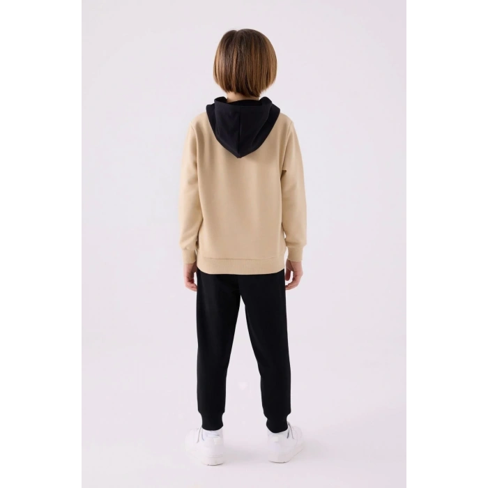 ERKEK ÇOCUK EŞOFMAN TAKIM - BEJ