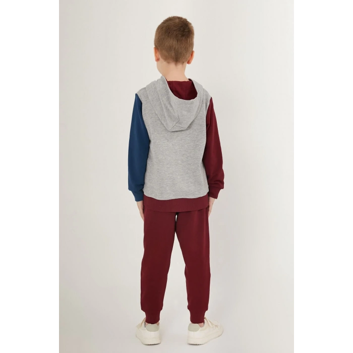 ERKEK ÇOCUK EŞOFMAN TAKIM - GRİ MELANJ