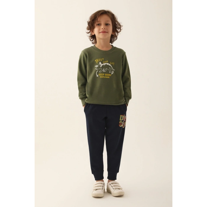 ERKEK ÇOCUK EŞOFMAN TAKIM - HAKİ