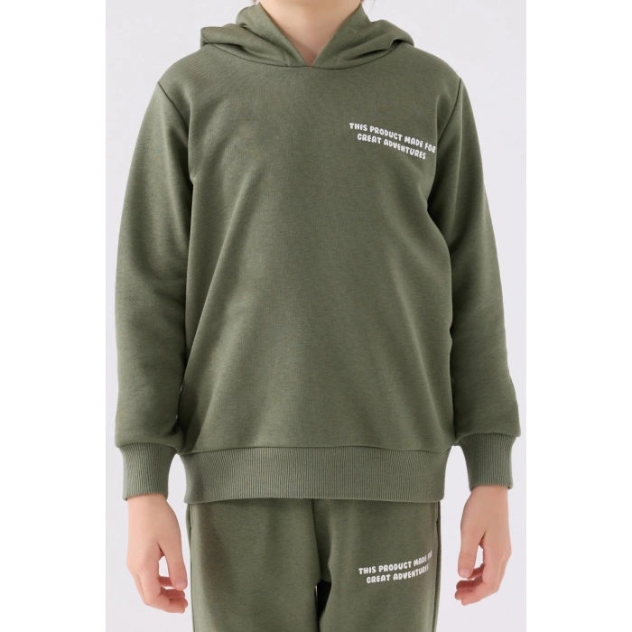 ERKEK ÇOCUK EŞOFMAN TAKIM - HAKİ