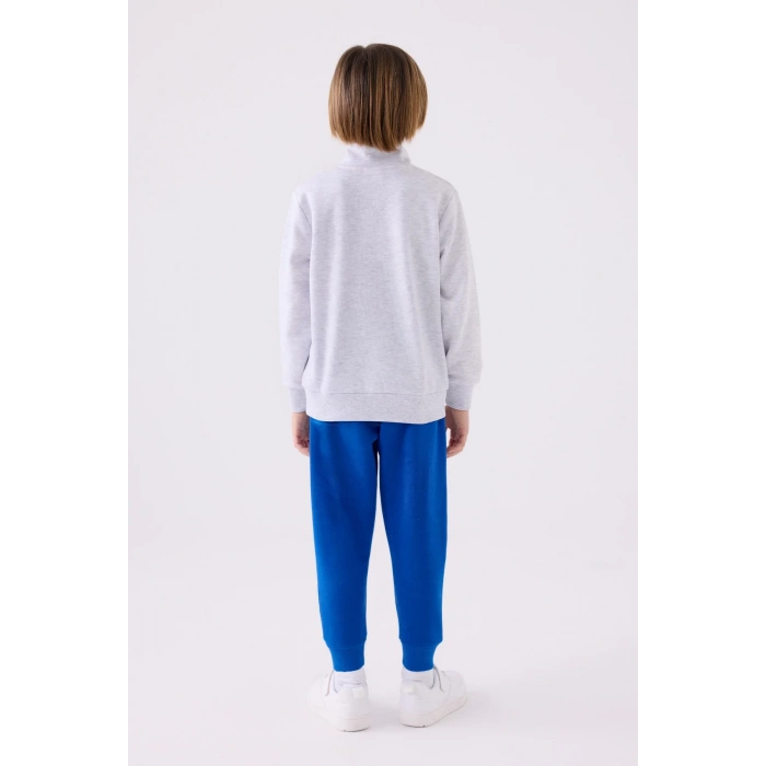 ERKEK ÇOCUK EŞOFMAN TAKIM - KAR MELANJ
