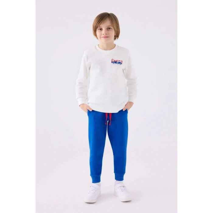 ERKEK ÇOCUK EŞOFMAN TAKIM - KREM