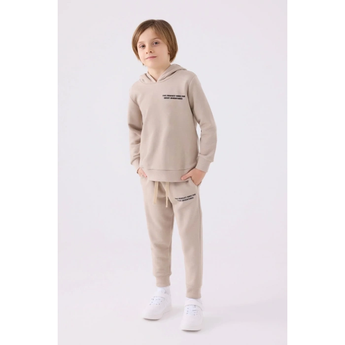 ERKEK ÇOCUK EŞOFMAN TAKIM - KUM