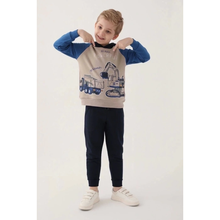 ERKEK ÇOCUK EŞOFMAN TAKIM - KUM