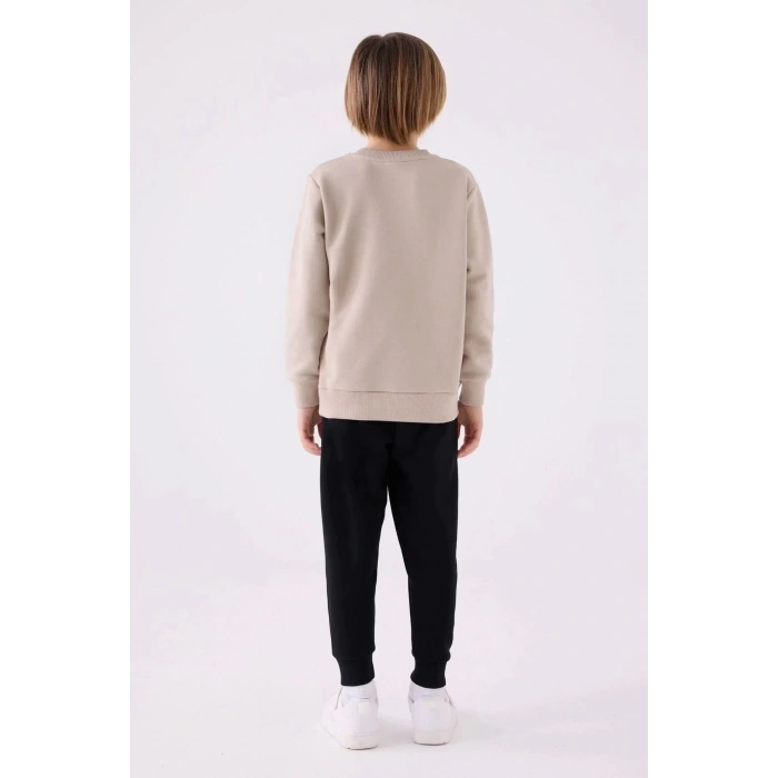 ERKEK ÇOCUK EŞOFMAN TAKIM - KUM