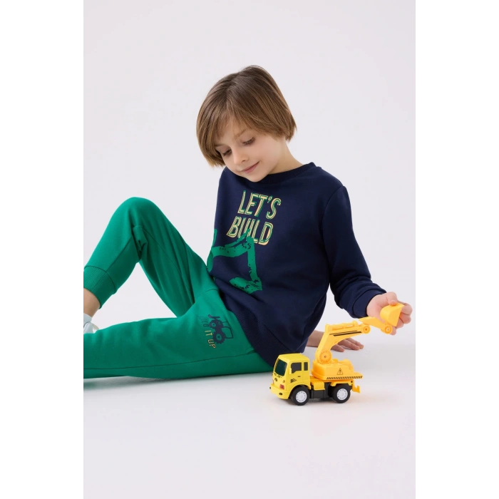 ERKEK ÇOCUK EŞOFMAN TAKIM - LACİVERT