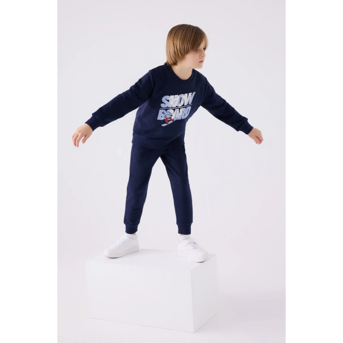 ERKEK ÇOCUK EŞOFMAN TAKIM - LACİVERT