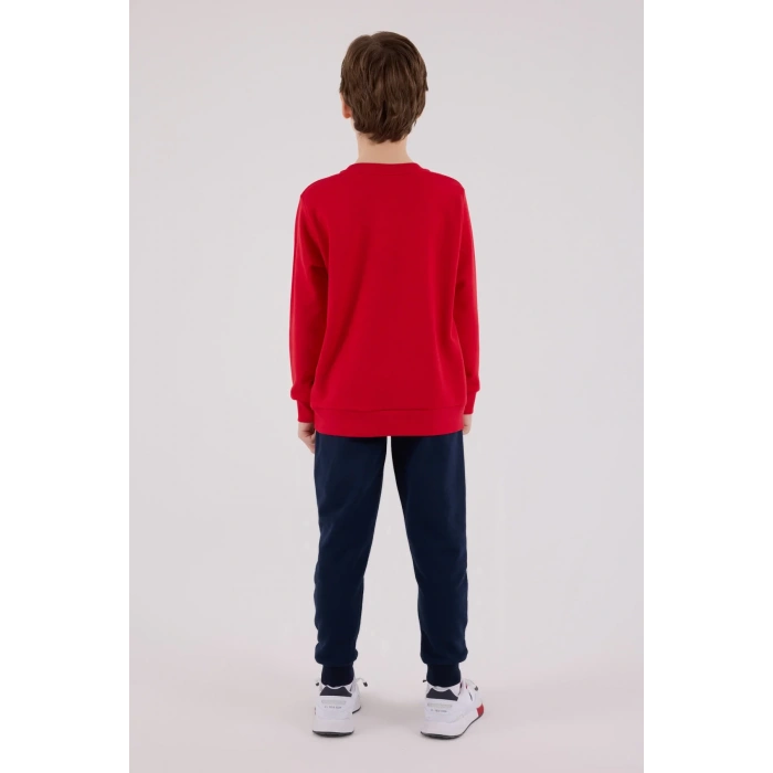 ERKEK ÇOCUK EŞOFMAN TAKIM - LACİVERT HATALI