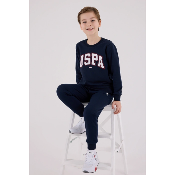 ERKEK ÇOCUK EŞOFMAN TAKIM - LACİVERT HATALI