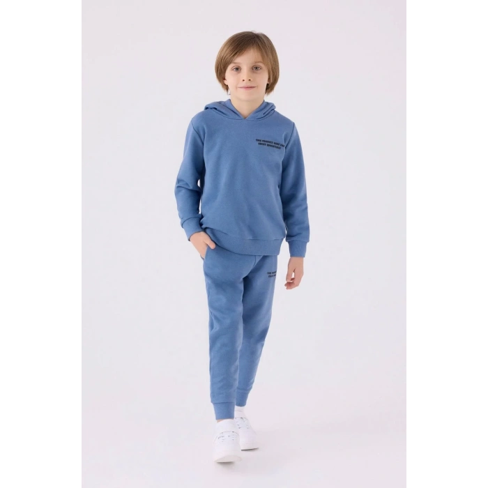 ERKEK ÇOCUK EŞOFMAN TAKIM - MAVİ