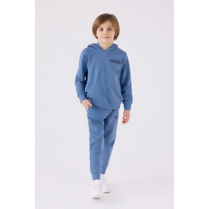 ERKEK ÇOCUK EŞOFMAN TAKIM - MAVİ