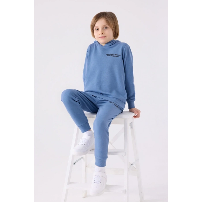ERKEK ÇOCUK EŞOFMAN TAKIM - MAVİ