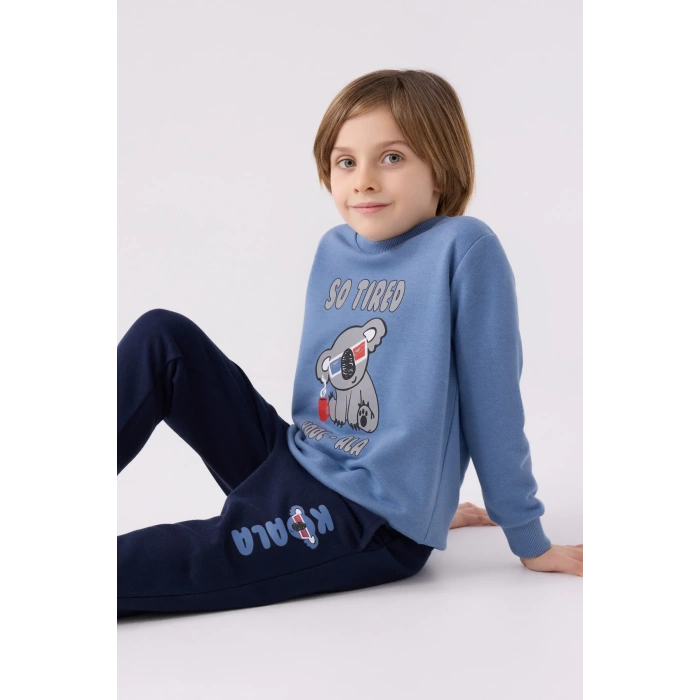 ERKEK ÇOCUK EŞOFMAN TAKIM - MAVİ