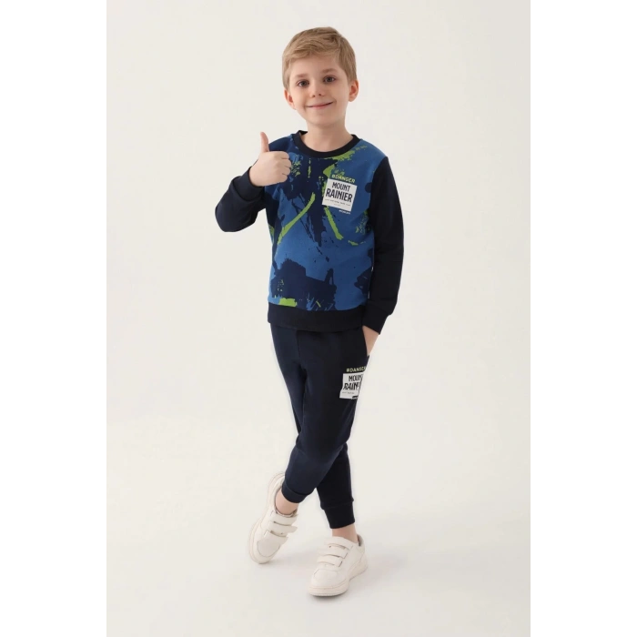 ERKEK ÇOCUK EŞOFMAN TAKIM - SAKS