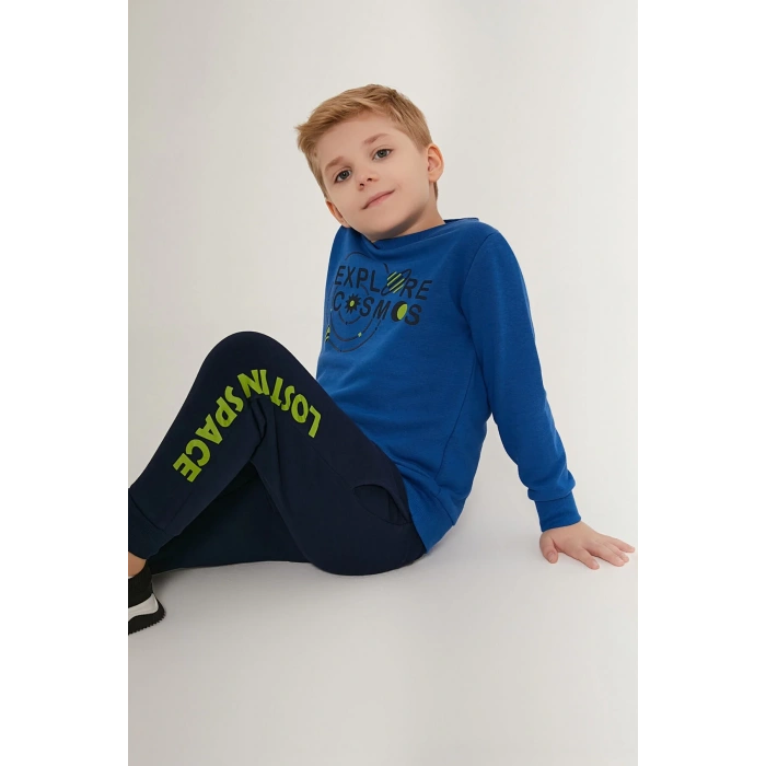 ERKEK ÇOCUK EŞOFMAN TAKIM - SAKS