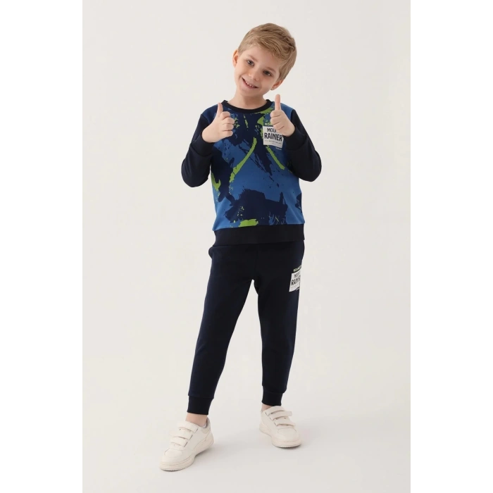 ERKEK ÇOCUK EŞOFMAN TAKIM - SAKS