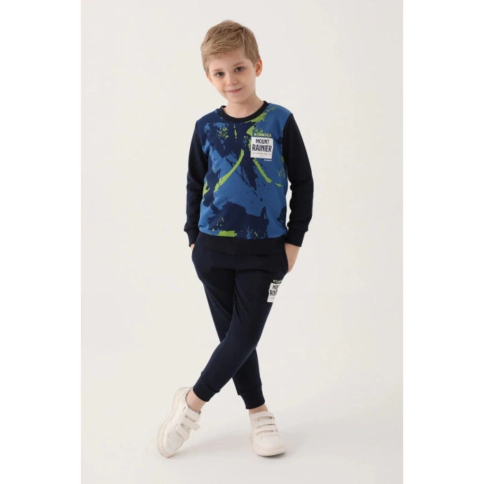 ERKEK ÇOCUK EŞOFMAN TAKIM - SAKS