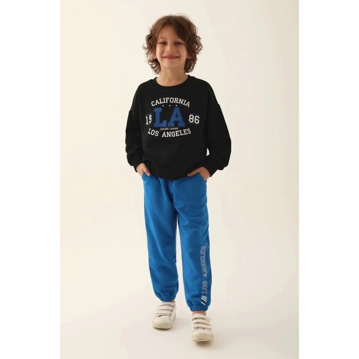 ERKEK ÇOCUK EŞOFMAN TAKIM - SİYAH