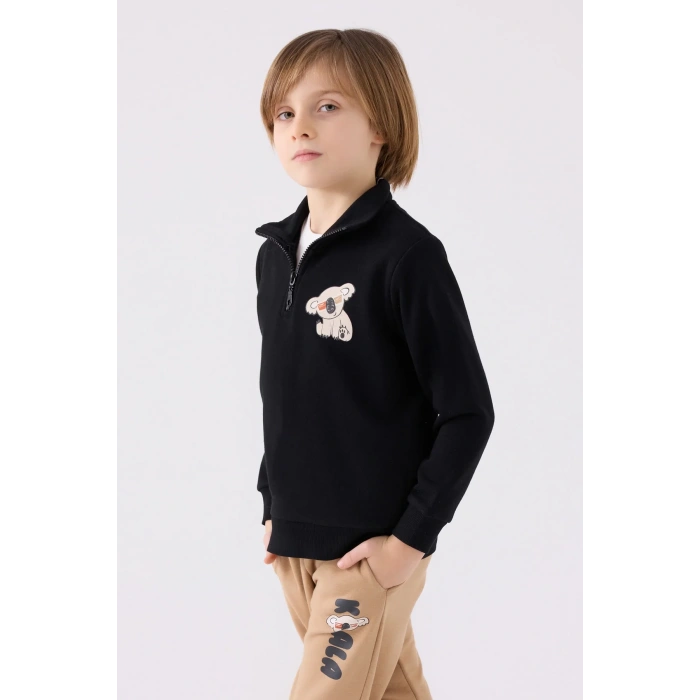 ERKEK ÇOCUK EŞOFMAN TAKIM - SİYAH