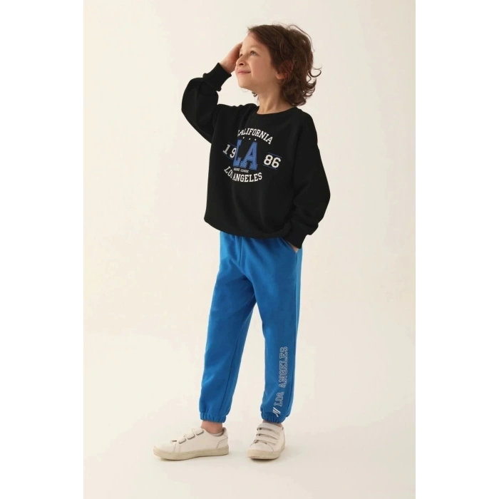 ERKEK ÇOCUK EŞOFMAN TAKIM - SİYAH