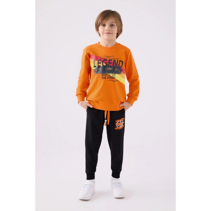 ERKEK ÇOCUK EŞOFMAN TAKIM - TURUNCU