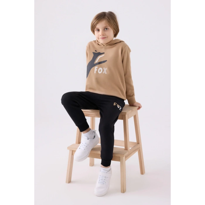 ERKEK ÇOCUK EŞOFMAN TAKIM - VİZON